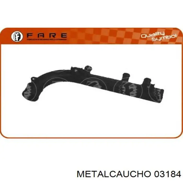 Przewód (króciec) układu chłodzenia Metalcaucho 03184 cena, od 16,43 USD