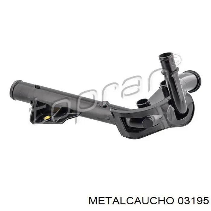 Kołnierz układu chłodzenia (trójnik) Metalcaucho 03195 cena, od 36,73 USD