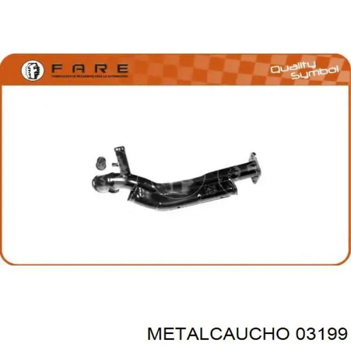 Przewód (króciec) pompy wodnej odbiorczy Metalcaucho 03199 cena, od 31,26 USD