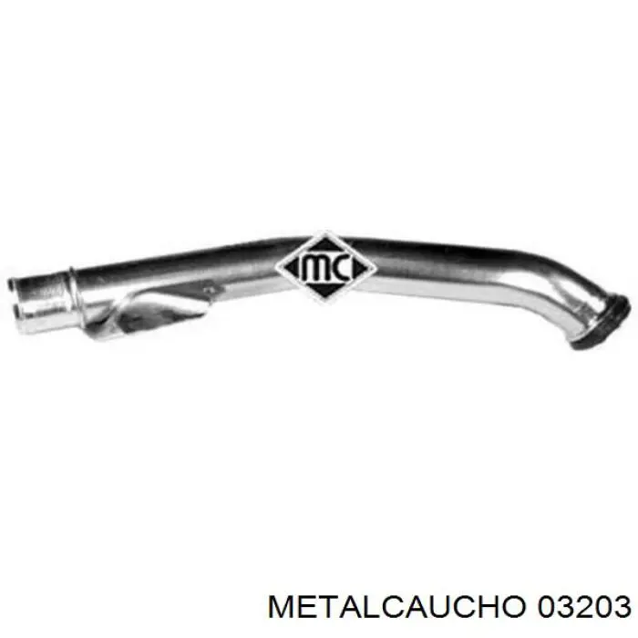 Przewód (króciec) układu chłodzenia Metalcaucho 03203 cena, od 13,64 USD