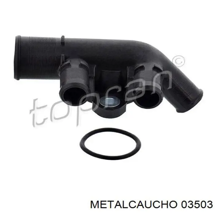 Kołnierz układu chłodzenia (trójnik) Metalcaucho 03503 cena, od 9,66 USD