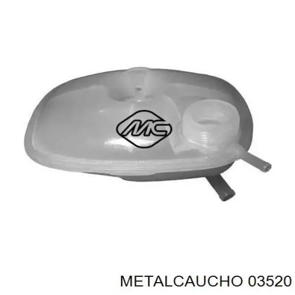 Zbiorniczek wyrównawczy układu chłodzenia Metalcaucho 03520 cena, od 17,35 USD