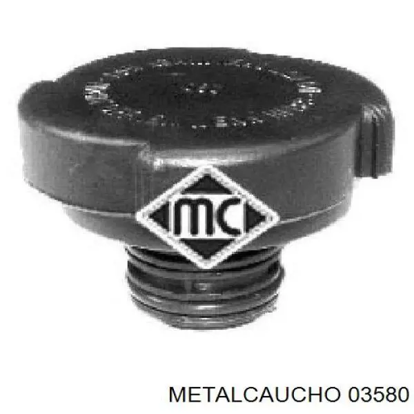 Pokrywa (korek) chłodnicy Metalcaucho 03580 cena, od 8,17 USD