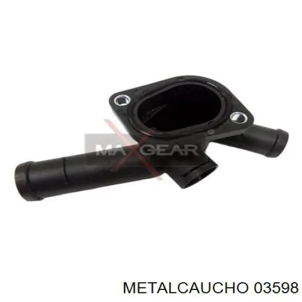 Kołnierz układu chłodzenia (trójnik) Metalcaucho 03598 cena, od 8,09 USD