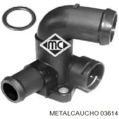 Kołnierz układu chłodzenia (trójnik) Metalcaucho 03614 cena, od 7,33 USD