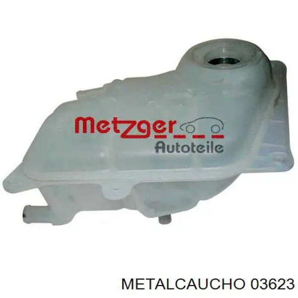 Do koszyka 03623 Metalcaucho Zbiorniczek wyrównawczy układu chłodzenia
