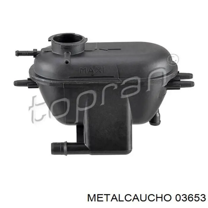 Do koszyka 03653 Metalcaucho Zbiorniczek wyrównawczy układu chłodzenia