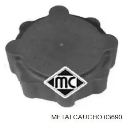 Do koszyka 03690 Metalcaucho Pokrywa (korek) zbiornika wyrównawczego