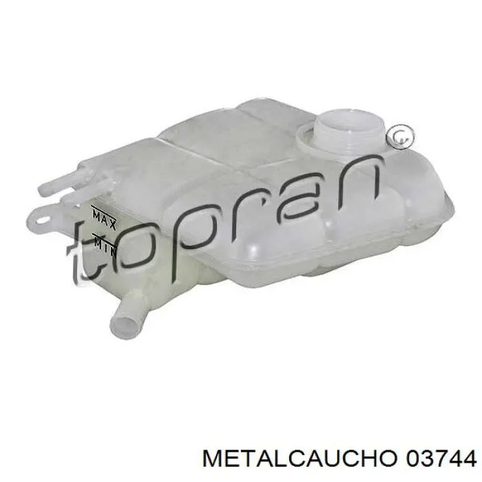 Do koszyka 03744 Metalcaucho Zbiorniczek wyrównawczy układu chłodzenia
