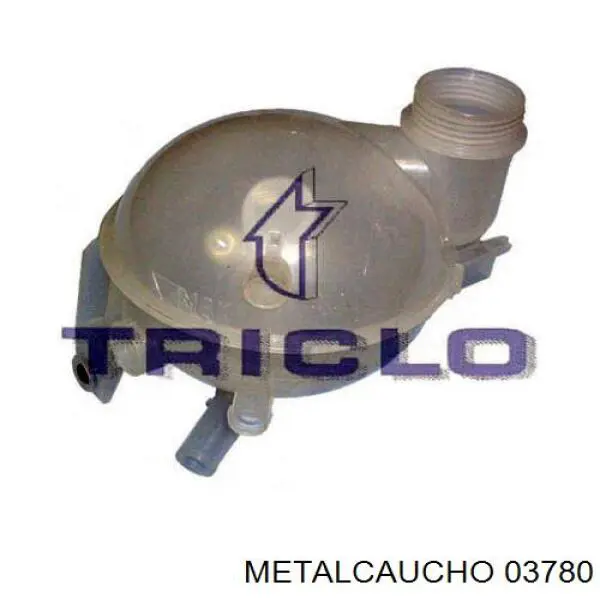 Do koszyka 03780 Metalcaucho Zbiorniczek wyrównawczy układu chłodzenia