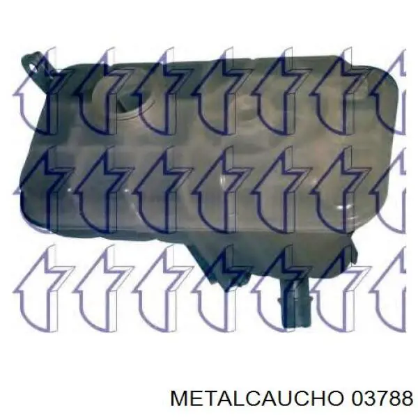 Do koszyka 132384 Peugeot/Citroen Zbiorniczek wyrównawczy układu chłodzenia