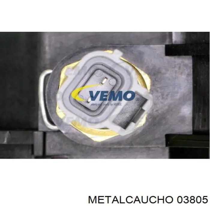 Do koszyka 03805 Metalcaucho Kołnierz układu chłodzenia (trójnik)