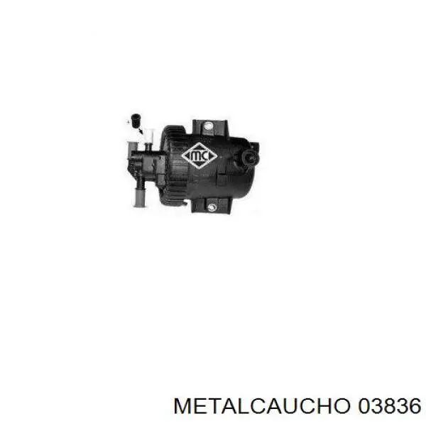 Obudowa filtra paliwa Metalcaucho 03836 cena, od 37,46 USD