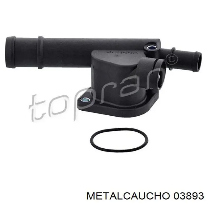 Kołnierz układu chłodzenia (trójnik) Metalcaucho 03893 cena, od 9,35 USD