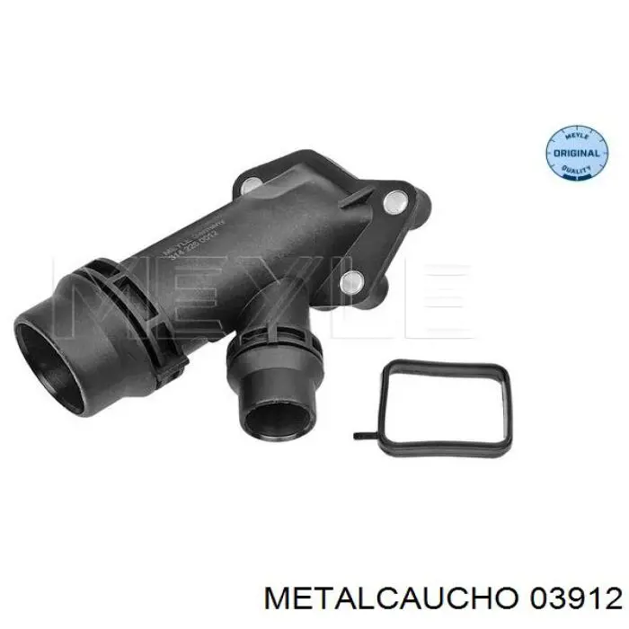 Kołnierz układu chłodzenia (trójnik) Metalcaucho 03912 cena, od 13,63 USD