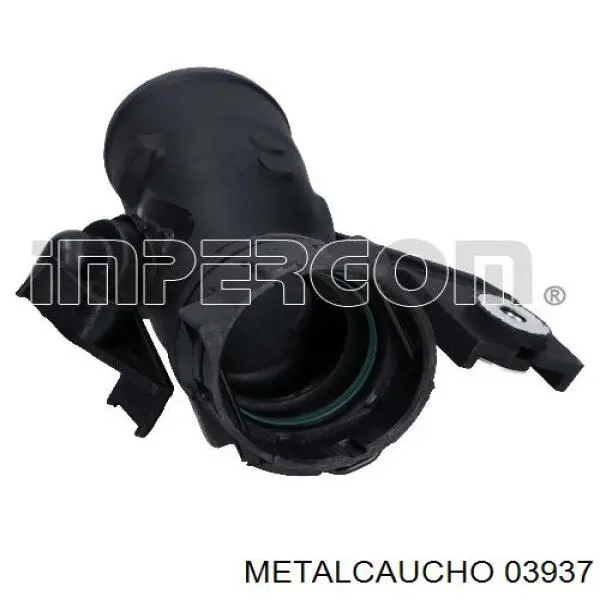Króciec powietrza, wylot z turbiny (doładowanie) Metalcaucho 03937 cena, od 27,69 USD