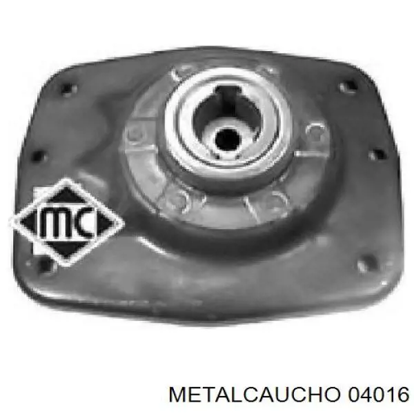 Do koszyka 04016 Metalcaucho Poduszka amortyzatora tylnego