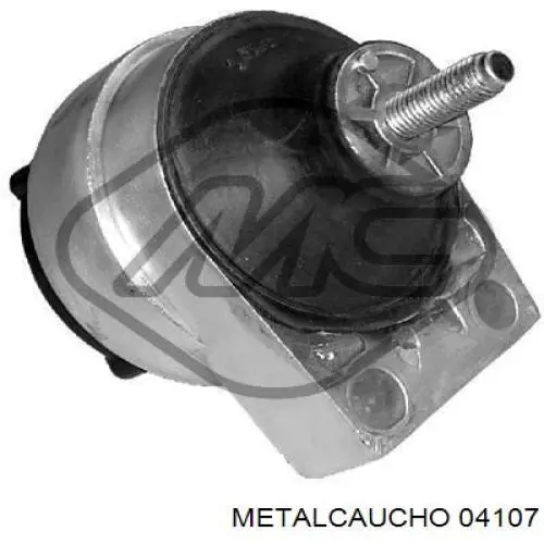 Poduszka (podpora) silnika prawa Metalcaucho 04107 cena, od 48,56 USD