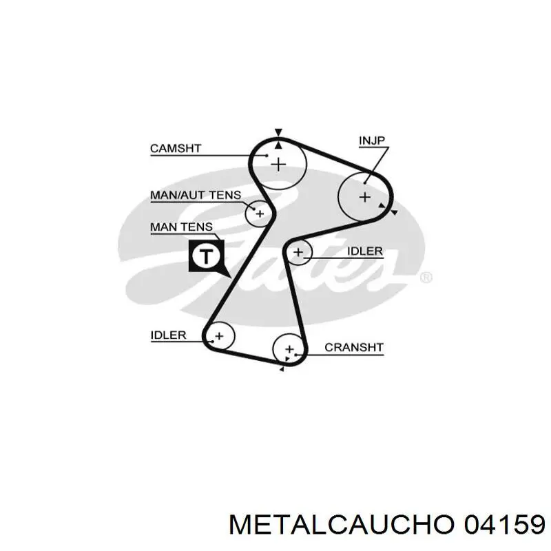 Mechanizm - cięgno zmiany biegów Metalcaucho 04159 cena, od 7,35 USD