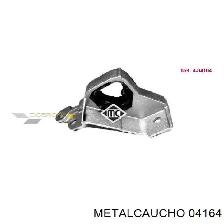 Poduszka mocowania tłumika Metalcaucho 04164 cena, od 11,91 USD