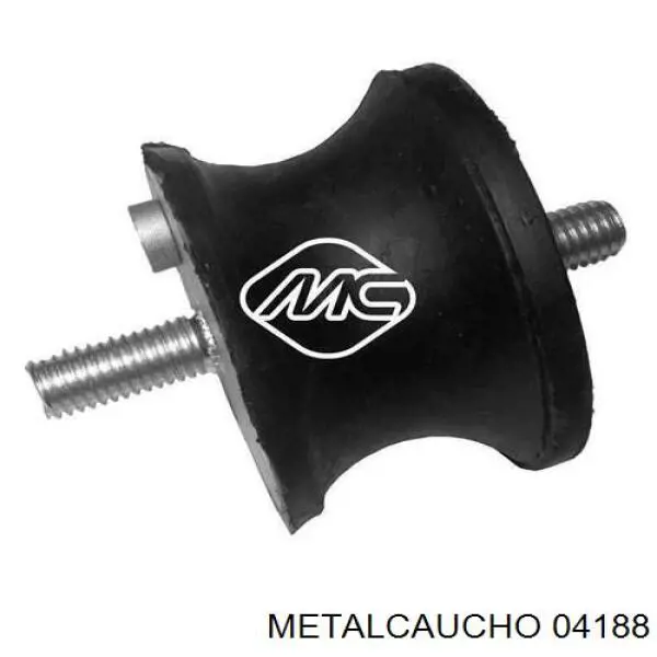Poduszka (podpora skrzyni biegów) Metalcaucho 04188 cena, od 8,85 USD
