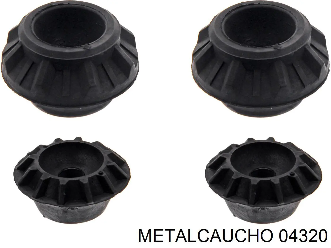 Poduszka amortyzatora tylnego Metalcaucho 04320 cena, od 6,84 USD
