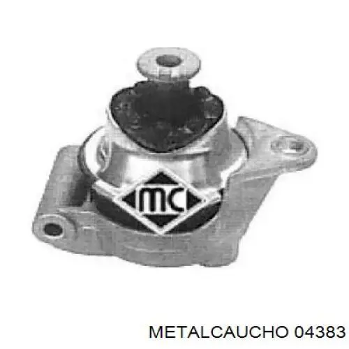 Poduszka (podpora) silnika tylna Metalcaucho 04383 cena, od 40,20 USD