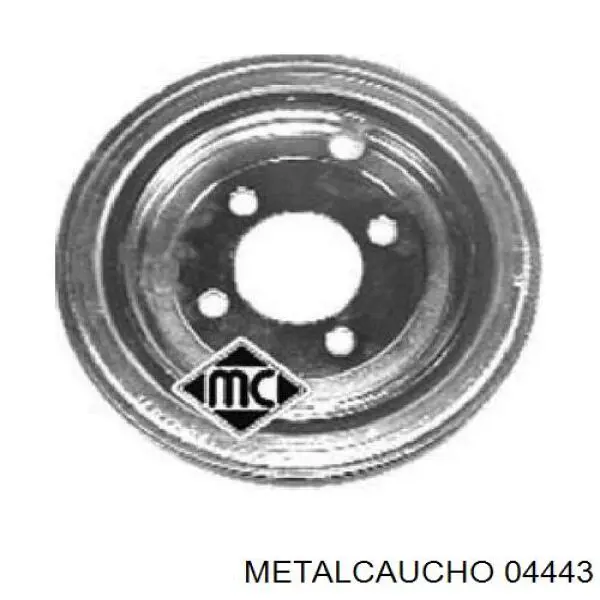 Koło pasowe wału korbowego Metalcaucho 04443 cena, od 36,89 USD