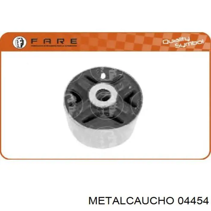 Do koszyka 04454 Metalcaucho Silentblock tylnej belki