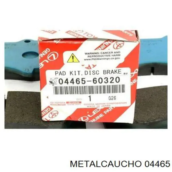 Do koszyka 04465 Metalcaucho Koło pasowe wału korbowego