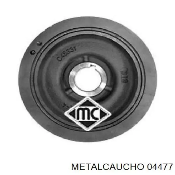 Koło pasowe wału korbowego Metalcaucho 04477 cena, od 55,34 USD