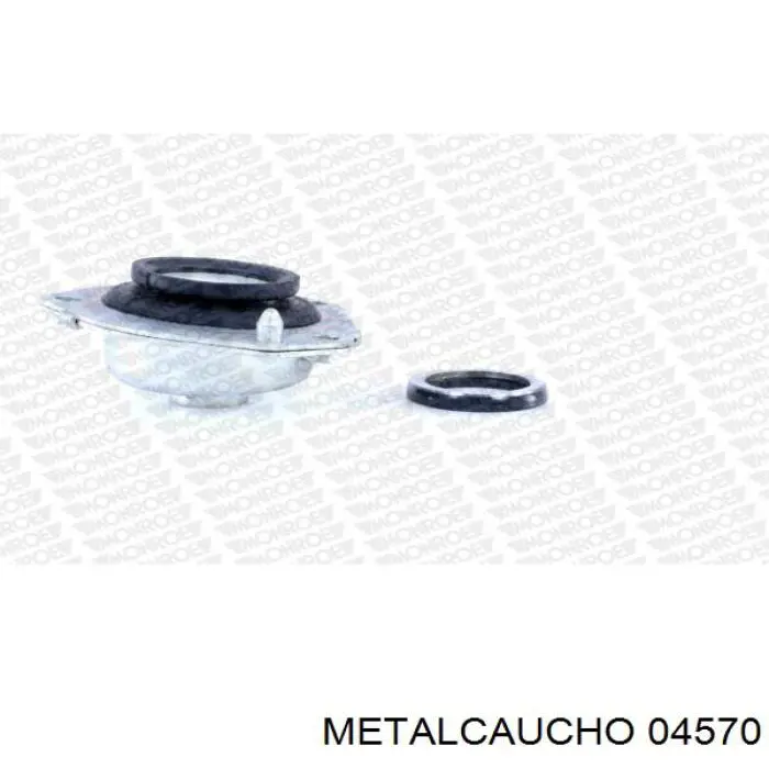 Do koszyka 04570 Metalcaucho Podpora amortyzatora przedniego prawego