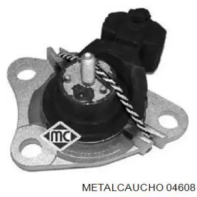 Poduszka (podpora) silnika prawa Metalcaucho 04608 cena, od 42,21 USD