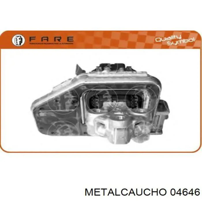 Poduszka (podpora) silnika prawy przednia Metalcaucho 04646 cena, od 103,09 USD