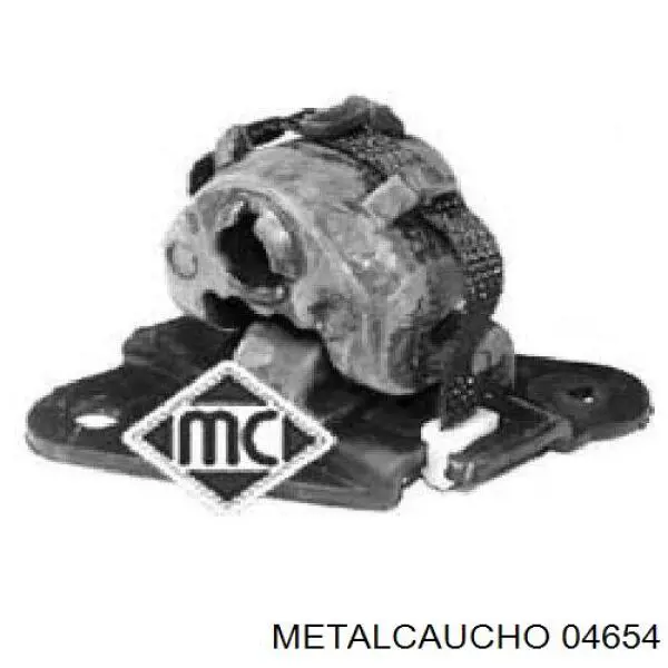 Poduszka mocowania tłumika Metalcaucho 04654 cena, od 14,65 USD