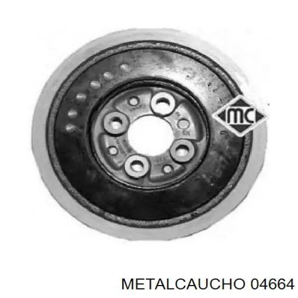 Do koszyka 04664 Metalcaucho Koło pasowe wału korbowego