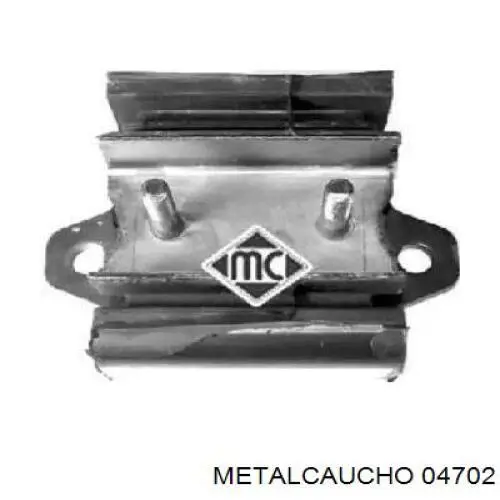 Poduszka (podpora skrzyni biegów) Metalcaucho 04702 cena, od 43,30 USD
