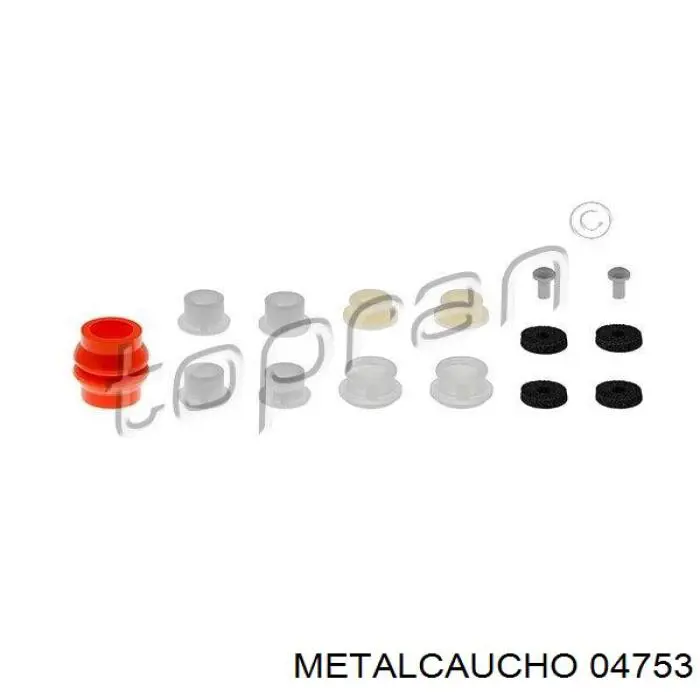 Do koszyka 04753 Metalcaucho Zestaw naprawczy cięgna zmiany biegów