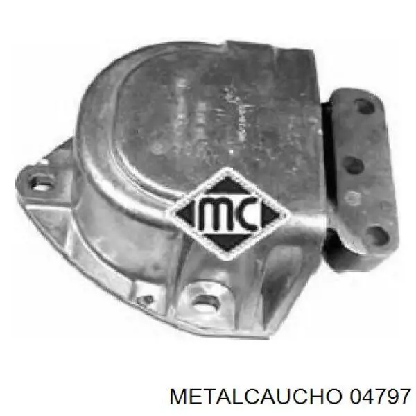Poduszka (podpora) silnika tylna Metalcaucho 04797 cena, od 49,75 USD