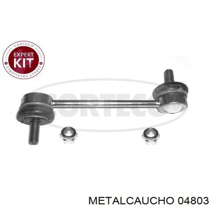 Do koszyka 04803 Metalcaucho Łącznik stabilizatora tylnego