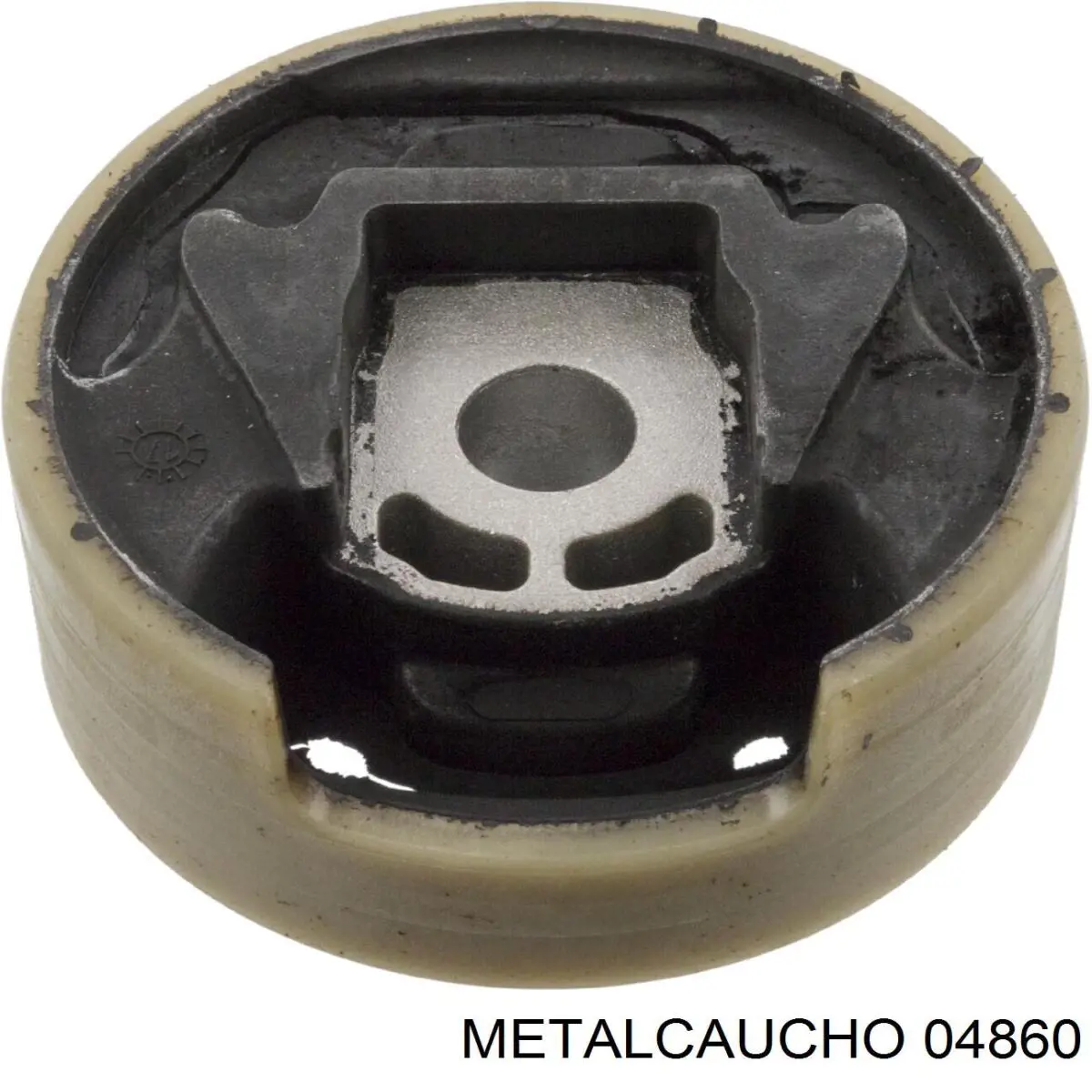 Do koszyka 04860 Metalcaucho Tuleja (poduszka) przedniej belki