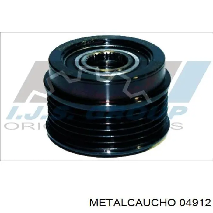 Do koszyka 04912 Metalcaucho Koło pasowe alternatora