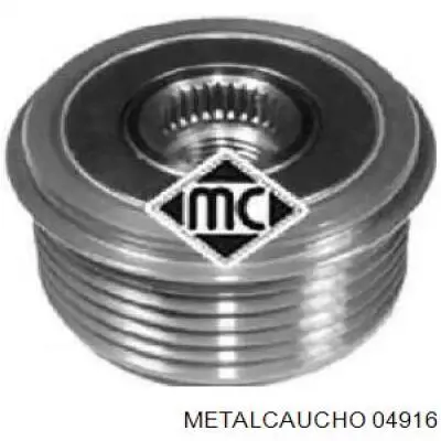 Koło pasowe alternatora Metalcaucho 04916 cena, od 37,39 USD