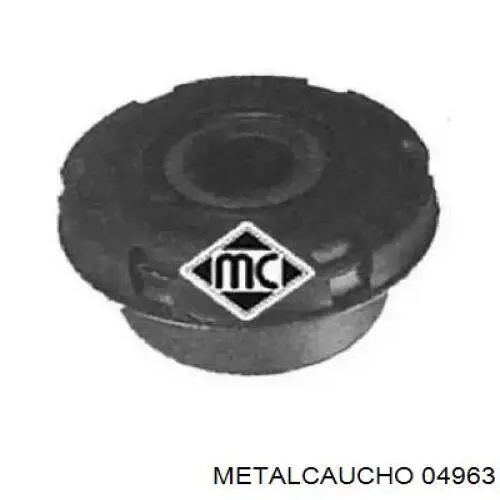 Do koszyka 04963 Metalcaucho Silentblock przedniego wahacza dolnego