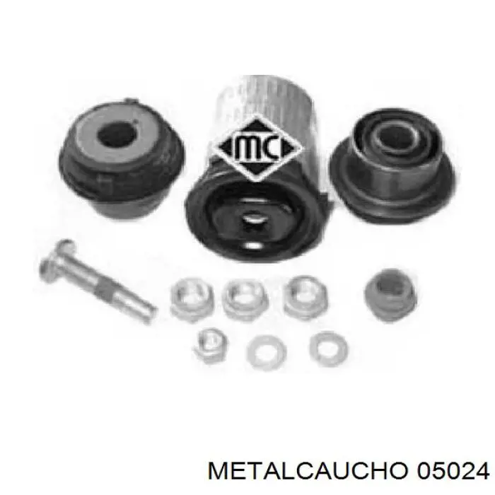Do koszyka 05024 Metalcaucho Silentblock przedniego wahacza dolnego