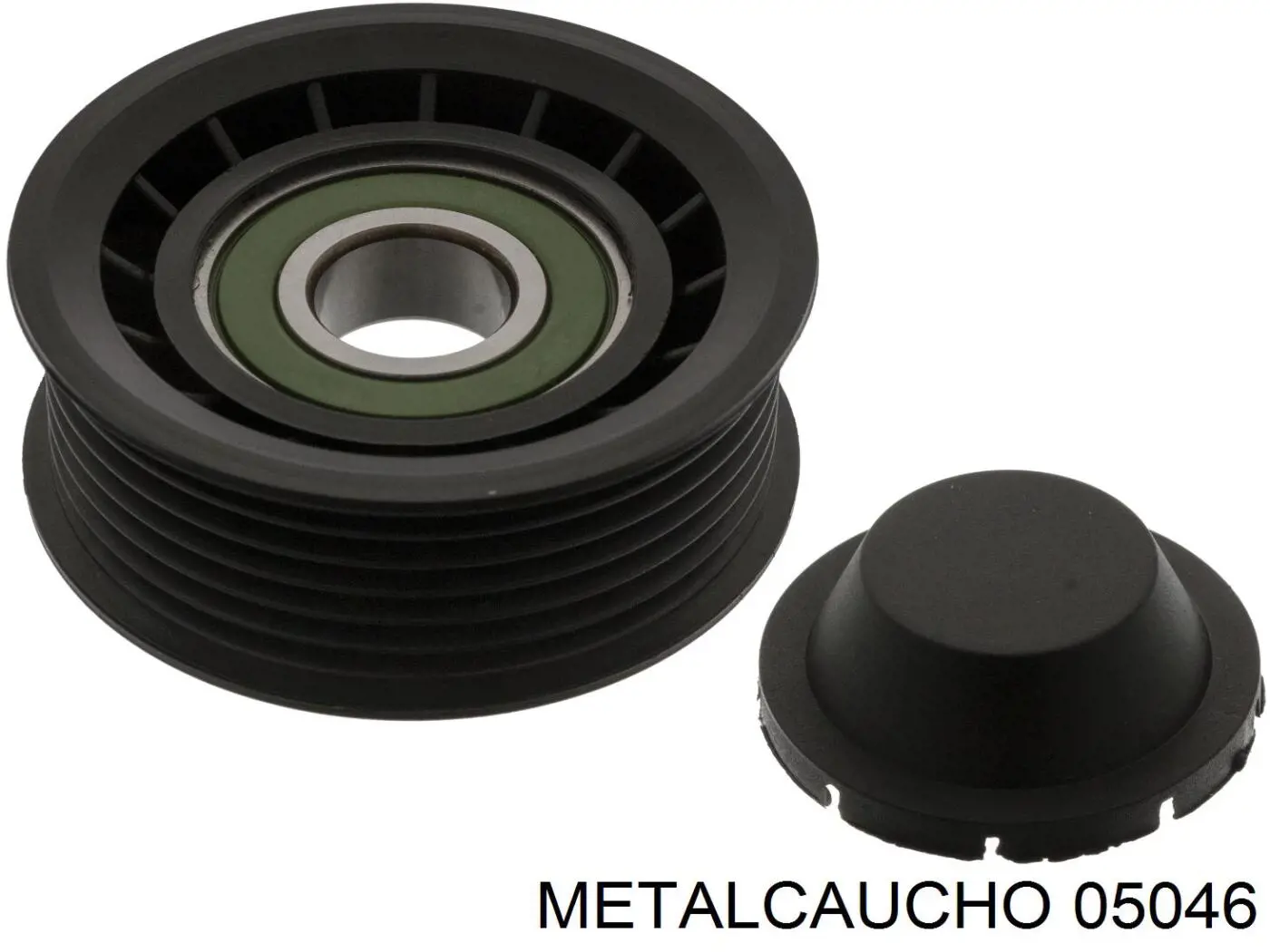 Do koszyka 05046 Metalcaucho Rolka prowadząca, kierunkowa paska napędowego