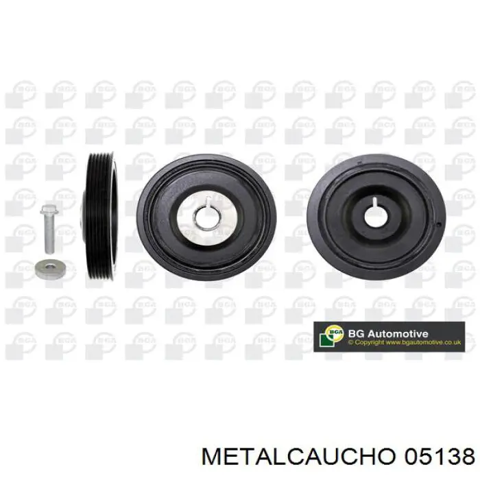 Koło pasowe wału korbowego Metalcaucho 05138 cena, od 80,71 USD
