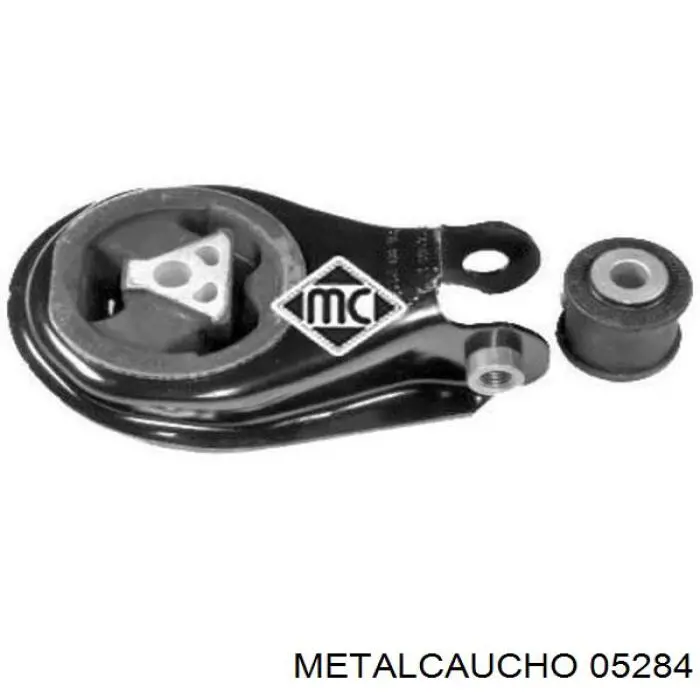 Poduszka (podpora) silnika tylna Metalcaucho 05284 cena, od 20,45 USD