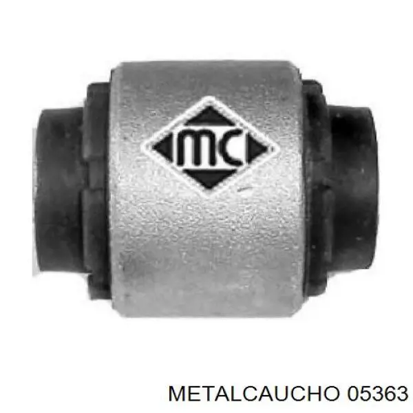 Do koszyka 05363 Metalcaucho Silentblock wahacza tylnego dolnego