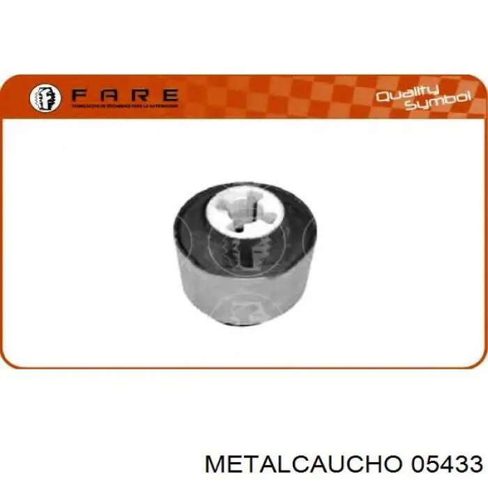 Do koszyka 05433 Metalcaucho Silentblock tylnej belki